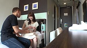 cute japanese busty idol's fat tits jiggle wildly during hard amateur pounding