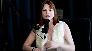 Uber driver jerks off squirt show red lingerie