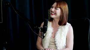 Uber driver jerks off squirt show red lingerie