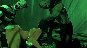 Brutal Orgy Night Monsters Fuck Big Tits Cum Facials Sucking