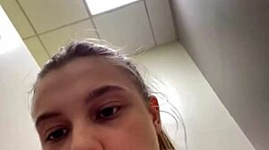 teen gym public fuck closeup big ass natural tits creampie