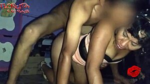 peruvian milf takes anal pounding at wild holiday party