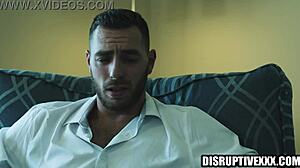 Black and White Agents Fuck Bareback Hard