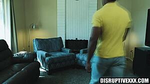 Black and White Agents Fuck Bareback Hard