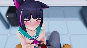 Kyouyama Fucks Hard at Work Anime Hentai