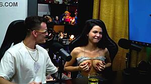 Natasha Naturist Kisses Ruan Deep on Brazilian Beach!