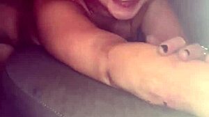 Real redhead hooker fucked bareback creampied by customer