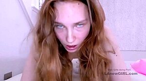 ever wonder how a long legged blonde handles daddy's cock in her casting fuck?