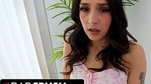 real stepdaughter takes uncle's cash for doggy creampie?