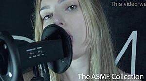 ekko asmr ear licking fetish babe blue eyes trouble