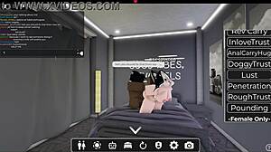 White slut takes massive bbc pounding in roblox