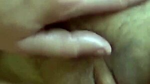 couple's pov homemade missionary sex creams pregnant blonde's pussy