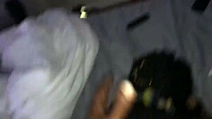 i pound my ebony stepmom's oiled juicy fat ass deep