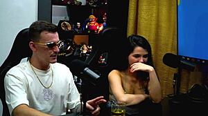 Natasha Naturist Kisses Ruan Deep on Brazilian Beach!