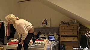 Hot Petite College Redheads Shake Ass In Lingerie Thongs Party Haul