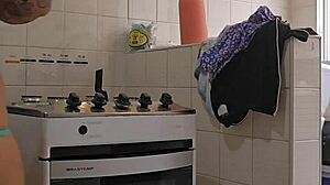 i crave thick cock slamming my pussy while i wash dishes flashing ass