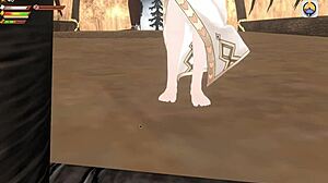 Femdom University Goblin Queen Licks Feet Pussy