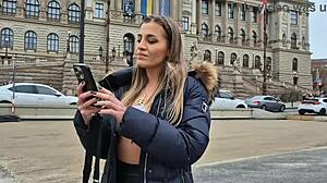 Dap wrecks wet silvia dellai 3-on-1 double anal cum gulp!