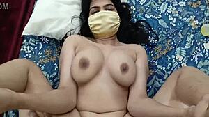 Lucky old man pounds his desi stepdaughter hard