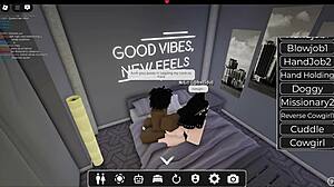 White slut takes massive bbc pounding in roblox