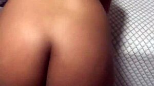 nerd shoves big pussy and tits on pov cock begging to cum