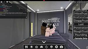White slut takes massive bbc pounding in roblox