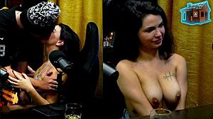 Natasha Naturist Kisses Ruan Deep on Brazilian Beach!