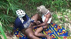 Friends Watch BBW Milf's Pussy Cum Cover from Hard Ride