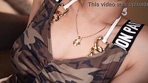 Wanna ride this G-cup flight attendant's tight pussy nonstop??