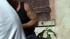 Nikita's rough anal ride with choking and gagging orgasms