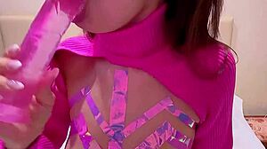 s3xberry moans horny in sailor moon cosplay dildo pussy play