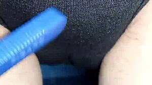 Curious Wife's Big Pussy Flashes Curvy Mature Body!