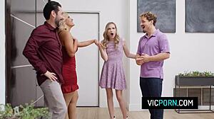 scarlett sage and carlita ray swingers foursome deepthroat fun