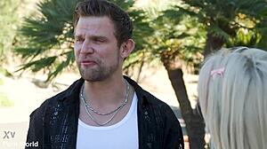 Emma Rosie tempts neighbor's monster cock into teen hole drilling!