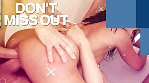 Big Ass Babe Diamond Banks Takes First Double Penetration Spitting