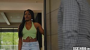 petite ebony nicole kitt gets licked in milf revenge fuck