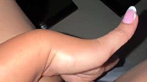 wet colombian student begs fingers for juicy pussy gaping?
