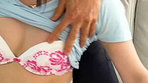 uncensored asian teen creampied by classmate's huge dick!