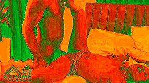 Romantic Missionary Sex In Cozy Red-Lit Room Encounter