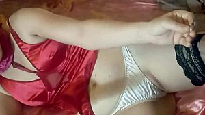 Yellow Satin Dress Black Spandex Corset Milf Bent Over Doggystyle POV Ass to Mouth Heels Rimming Deepthroat Pussy Fuck Dirty Talk