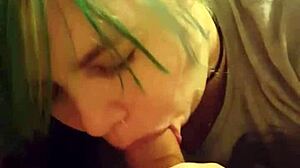 first blowjob feels so damn intense!