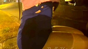 Ready to be a real cuckold watching paolla hotwife fuck in the street?