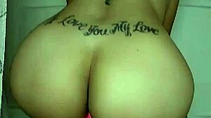 Blonde Teases Rainbow Dildo Deep Fuck