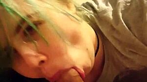 first blowjob feels so damn intense!