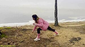 Can this flexible nympho handle public rough banging?