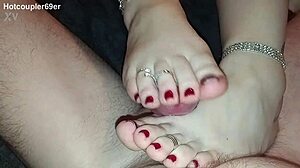 Best Homemade Italian Wife Oiled Footjob Cumshot