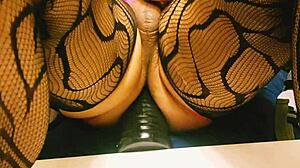 Tranny masturbates anal to shuddering orgasm