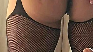 Mature Latina Big Ass Milf Toys Pussy While Hubby Works