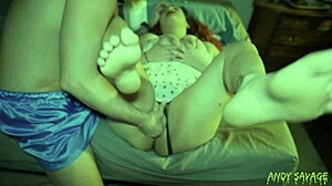 Persian milf shakes wildly in viking orgasm