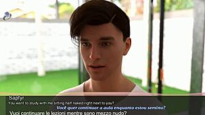 Tutor Demands Cum-Filled Blowjob And Big Cock Sex For Cash